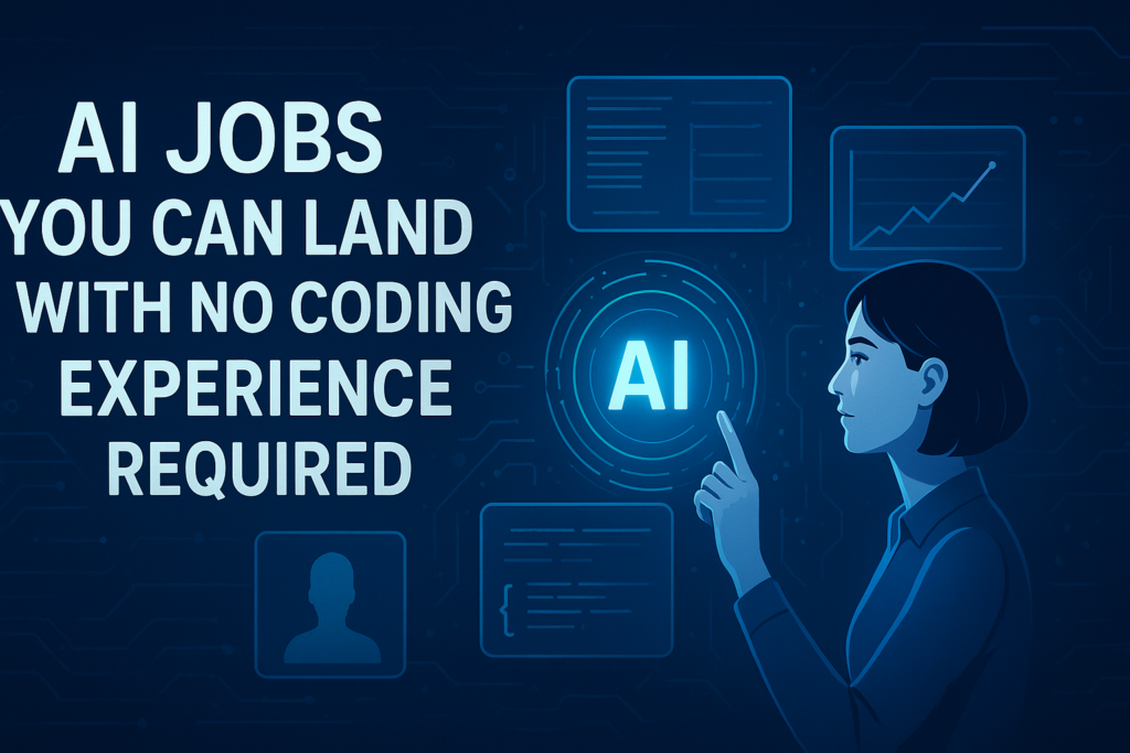 5 AI Jobs You Can Land With No Coding Experience Required