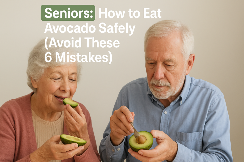 Seniors & Avocado: Maximize the Benefits, Avoid These 6 Common Mistakes