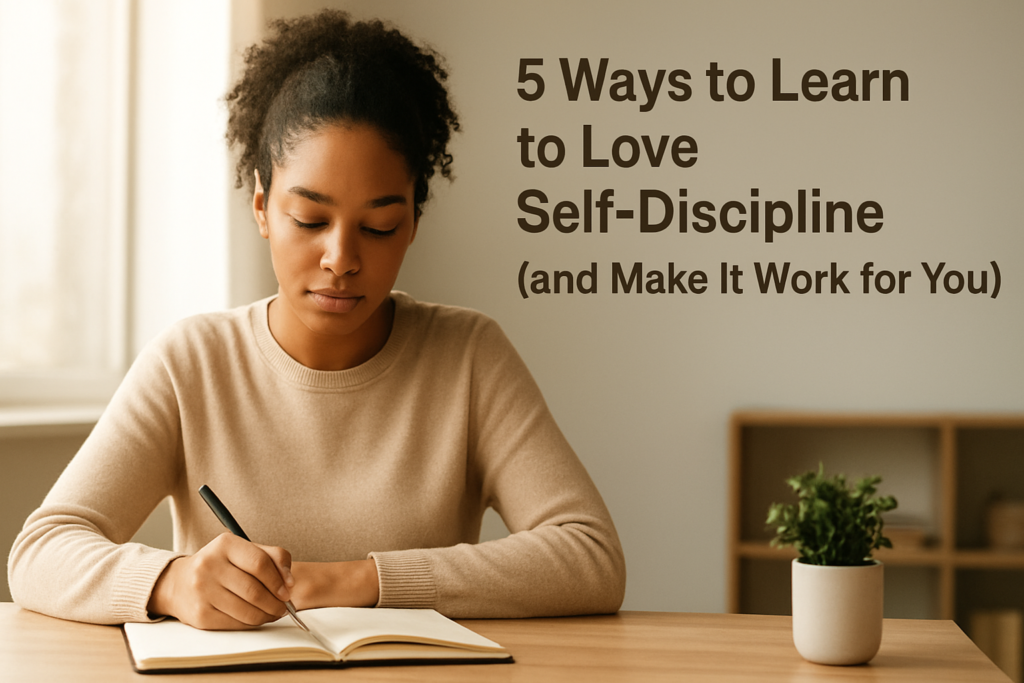 5 Ways to Learn to Love Self-Discipline (and Make It Work for You)