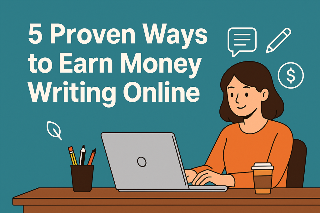 5 Proven Ways to Earn Money Writing Online